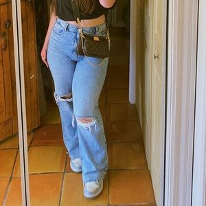 DYNAMITE WIDE LEG JEANS